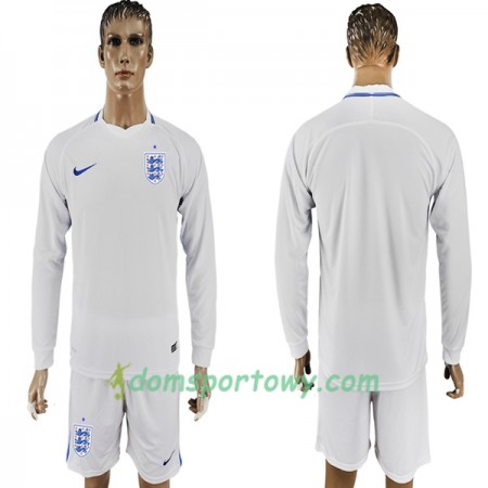 Koszulka Anglia Domowe Koszulki Piłkarskie Mistrzostwa Świata 2018 Długi Rękaw